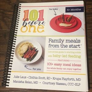 101 Before One Baby Led Weaning Guide/ Family meals NO MAGNET INCLUDED